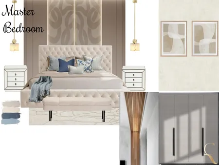 thandiwe master bedroom Interior Design Mood Board by dimakatso
