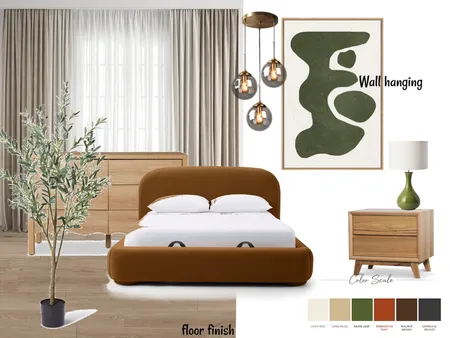 Bedroom 2 Interior Design Mood Board by praisedaphne@gmail.com