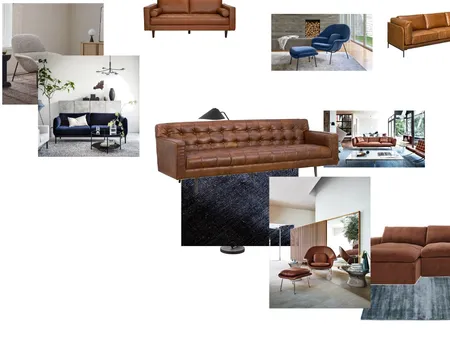 Living Room Interior Design Mood Board by Carly Design