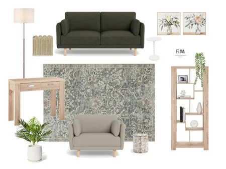 Therapy Office Interior Design Mood Board by RMM Interiors