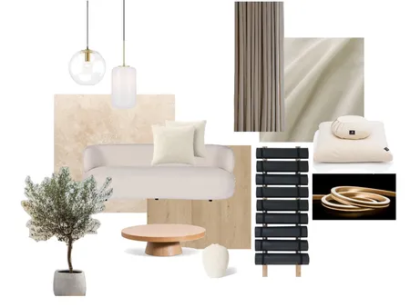 yoga Interior Design Mood Board by patthariya
