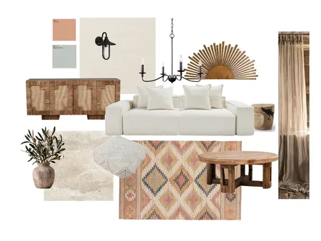 Mediterranean Sample Board Interior Design Mood Board by kellie.odonnell21@gmail.com