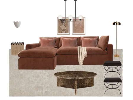 Living Room - Organic Modern Interior Design Mood Board by Duni on Style Sourcebook