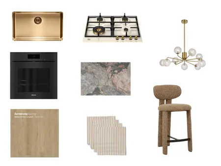 Luxe Kitchen Interior Design Mood Board by Style Sourcebook