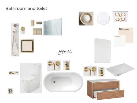 Woodlands Bathroom & Toilet Interior Design Mood Board by Jas and Jac on Style Sourcebook