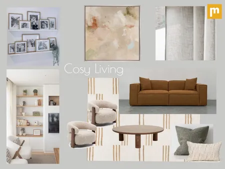 Cosy Living Interior Design Mood Board by Morrissey Blinds & Interiors - Home Styling