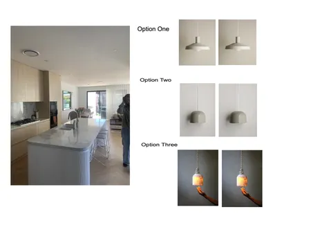South Caringbah Kitchen Pendants Interior Design Mood Board by Savannah Interior Design