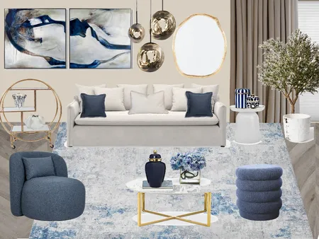 Hampton Style Interior Design Mood Board by Monica.Nyikang