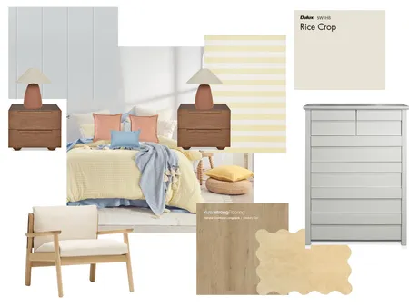 Triadic bedroom Interior Design Mood Board by msty2@schools.vic.edu.au on Style Sourcebook