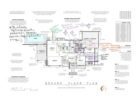 Jones Downstairs Tile Markup Interior Design Mood Board by Styled Interior Design