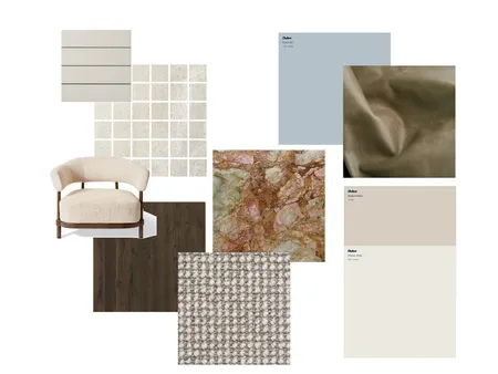 IG Posts Materials Board Interior Design Mood Board by Oliive_Studio