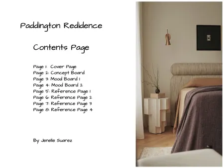 Content Page Interior Design Mood Board by by Jenelle Suarez