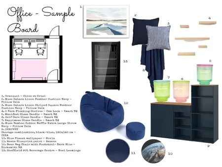 Module 10 - Nikora Cameron - South & West Interior Design Mood Board by goodall.edit.design