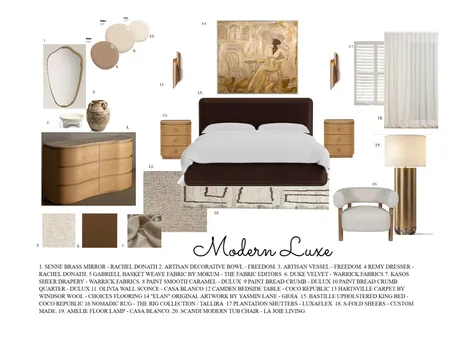 Module 11 Interior Design Mood Board by Sharon