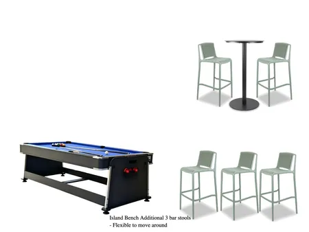 Games Area Interior Design Mood Board by IIDR Interior Design