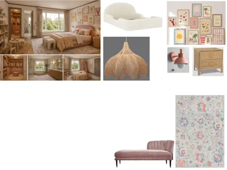 Stevie's bedroom Interior Design Mood Board by svalenta
