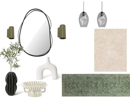 MJ Hallway 1 Interior Design Mood Board by Kutata Interiors on Style Sourcebook