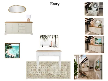 Entry Way Interior Design Mood Board by IIDR Interior Design