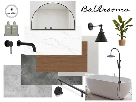 Filmer bathrooms Interior Design Mood Board by CloverInteriors on Style Sourcebook