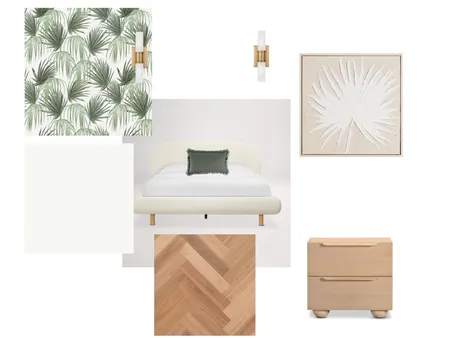 Paint and Wallpaper assignment Interior Design Mood Board by jess1