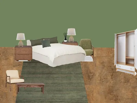 Monochromic bedroom Interior Design Mood Board by emiliasotoahlquist