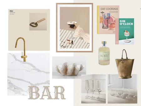 Bar Interior Design Mood Board by olive+pine