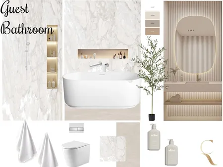 Guest bathroom mokopane Interior Design Mood Board by dimakatso