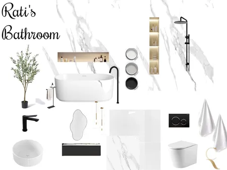 ratis bathroom Mokopane Interior Design Mood Board by dimakatso