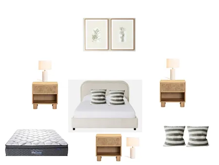 Upstairs Queen (bed 4) Interior Design Mood Board by IIDR Interior Design on Style Sourcebook
