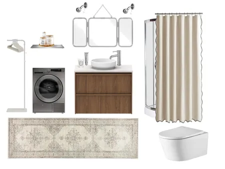 studio bathroom Interior Design Mood Board by Sonya Ditto