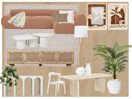 Maddison - The Esplanade Living/Dining Interior Design Mood Board by samantha.laag@jameslane.com.au