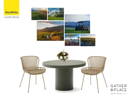 Ray White Manning Valley Lunch Room Interior Design Mood Board by Gather & Place
