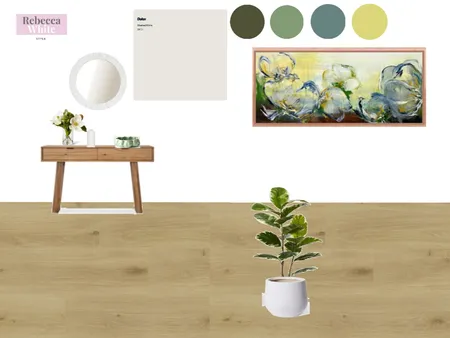 Ent hall Interior Design Mood Board by Rebecca White Style