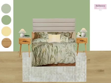 Guest Room Interior Design Mood Board by Rebecca White Style on Style Sourcebook