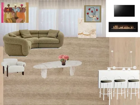NEW living room Interior Design Mood Board by HARDWELL STUDIOS