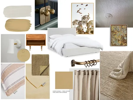 Master Bedroom Interior Design Mood Board by TheDesignory