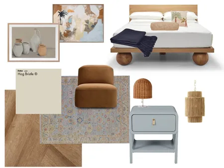 bedroom relaxed Interior Design Mood Board by Pauline Buchanan