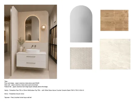 Japan Ceramics Meta stone Interior Design Mood Board by CRD Design