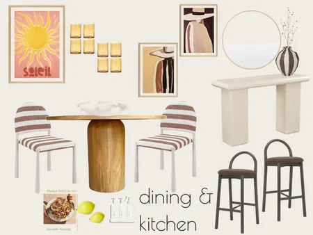 Dining & Kitchen Interior Design Mood Board by Bianco Studio