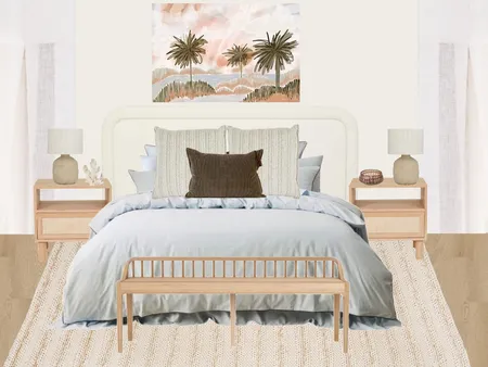 coastal bedroom Interior Design Mood Board by CiaanClarke