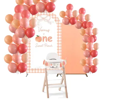 Oaklee is one sweet peach Interior Design Mood Board by kaileeek