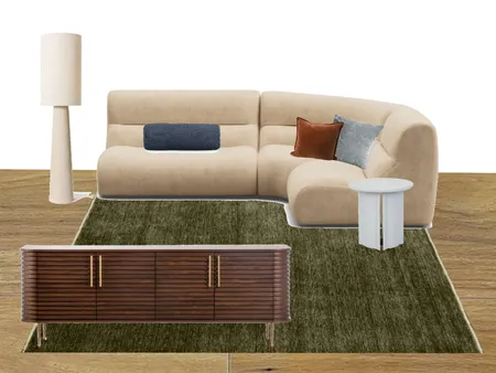Living Room NM Interior Design Mood Board by Mysa Interiors