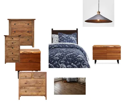 cuarto Jurasico Interior Design Mood Board by Ayrton