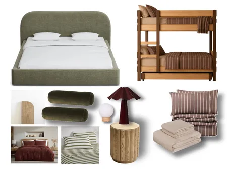 Project Boronia Bed 1 Interior Design Mood Board by Manea Interior Design & Styling