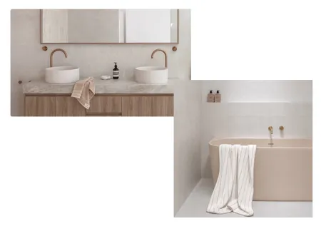 Main Bathroom Interior Design Mood Board by Renatasarah