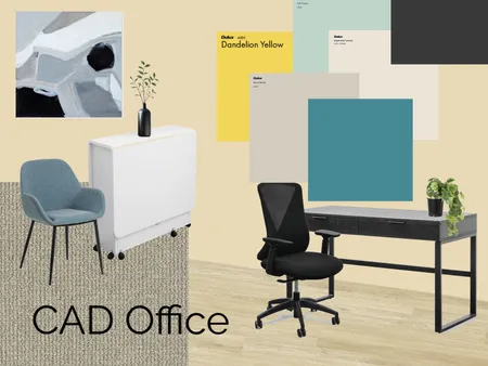 OFFICE Interior Design Mood Board by Mercia