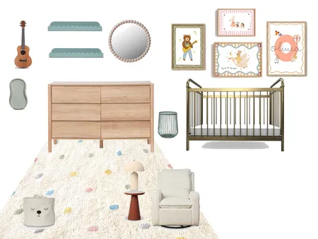 Olivia's bedroom v3 Interior Design Mood Board by taciane79@gmail.com