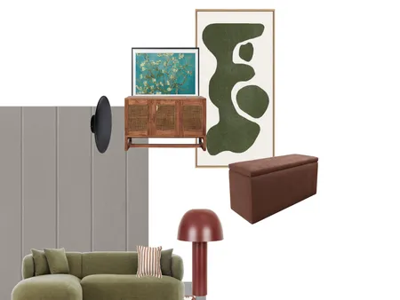 TV room Interior Design Mood Board by MafePazos