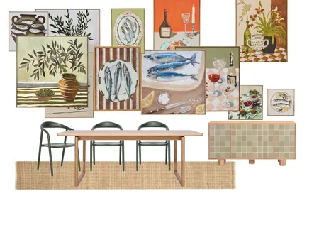 Contemporary Dining Interior Design Mood Board by lauren-b