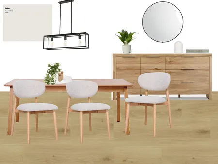 benny dining Interior Design Mood Board by Rebecca White Style